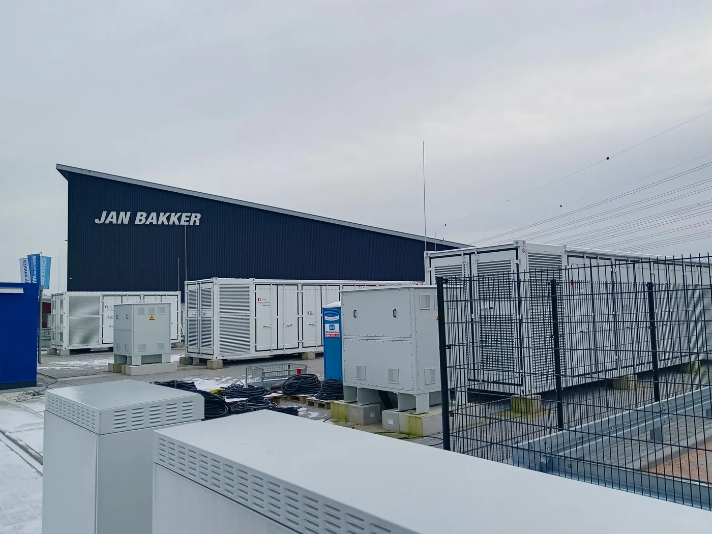 Gewerbespeicher im Außenbereich