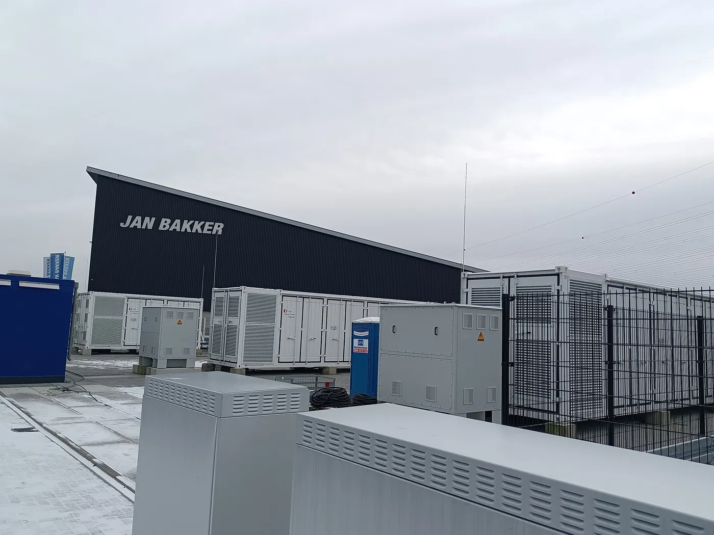 Speichercontainer im Projekt